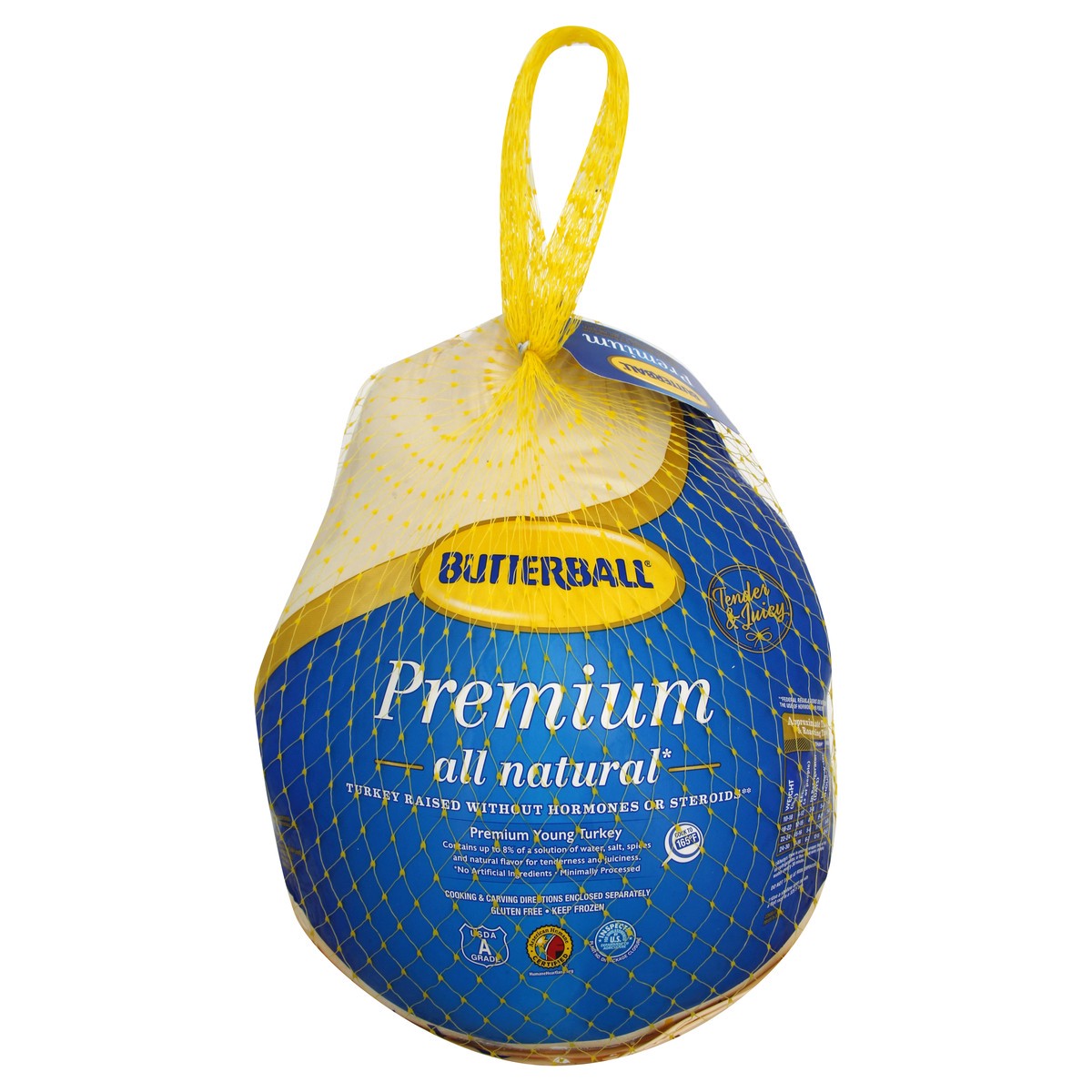 slide 3 of 6, Butterball Young Turkey 1 ea, per lb