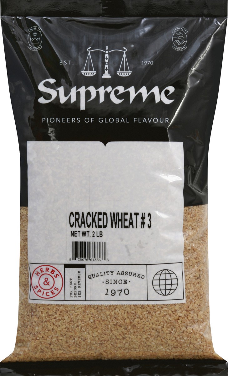 slide 1 of 6, Supreme Cracked Wheat 2 lb, 2 lb