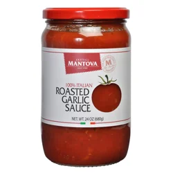 Mantova Roasted Garlic Pasta Sauce