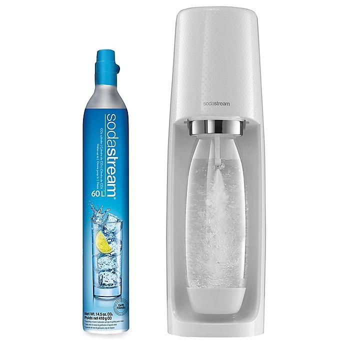 slide 6 of 8, SodaStream Fizzi Sparkling Water Maker White, 1 ct