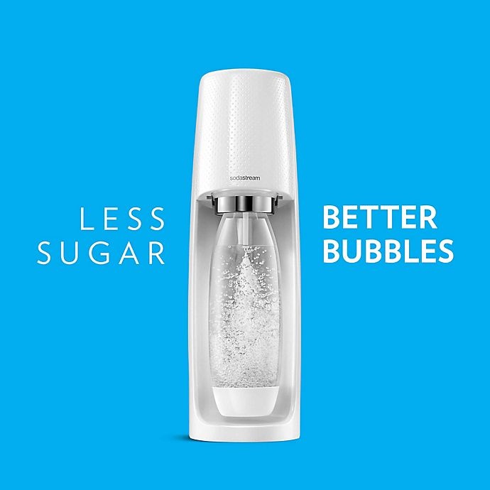 slide 8 of 8, SodaStream Fizzi Sparkling Water Maker White, 1 ct