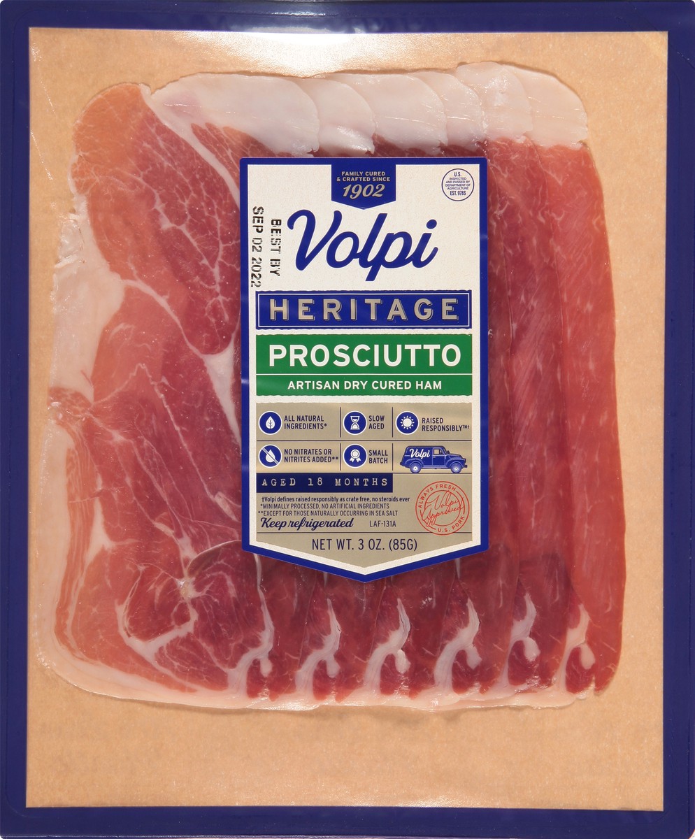 slide 10 of 13, Volpi Heritage Prosciutto 3 oz, 3 oz