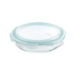 LocknLock Round Pie Dish with Lid, 1 Each