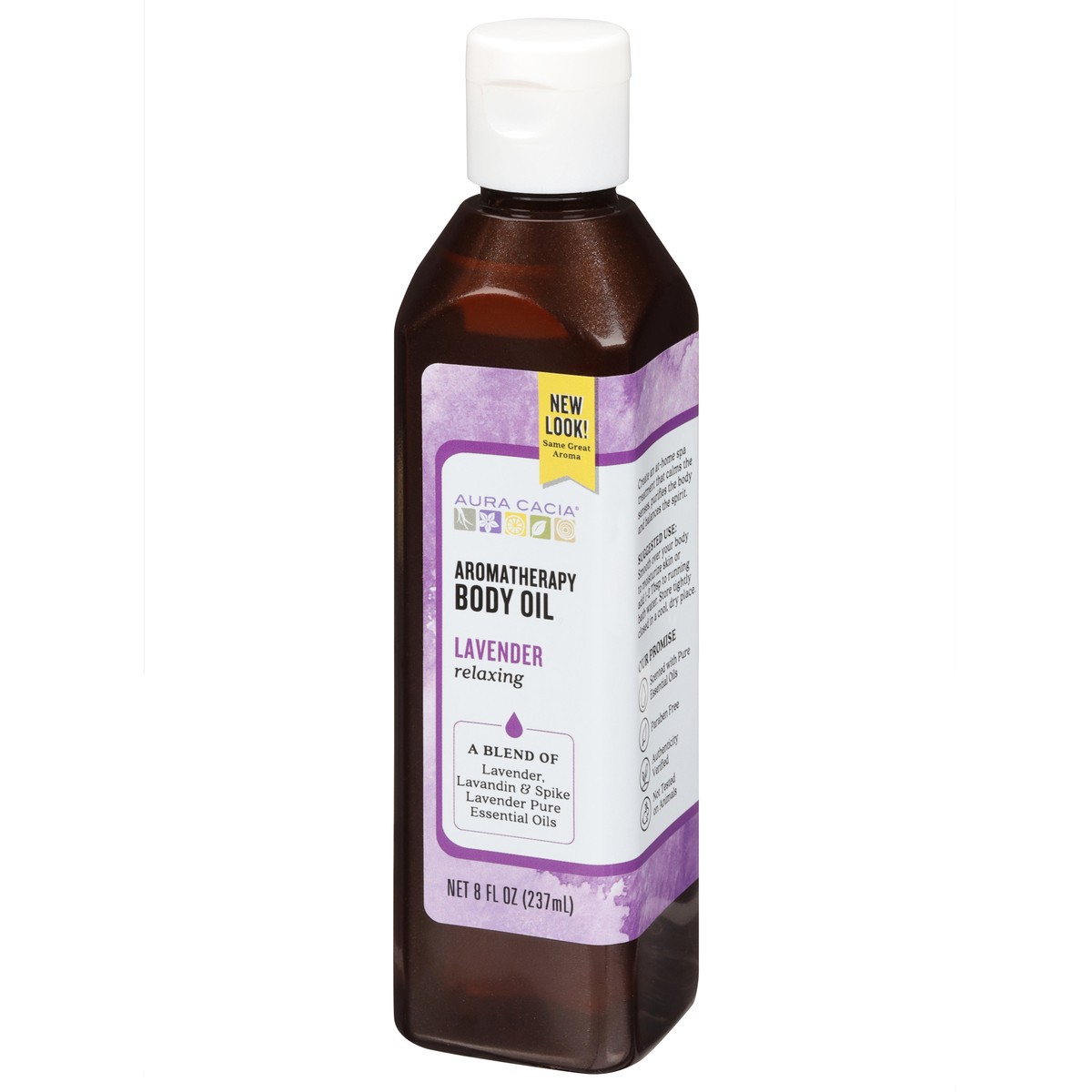 slide 6 of 9, Aura Cacia Relaxing Aromatherapy Lavender Body Oil 8 fl oz, 8 fl oz