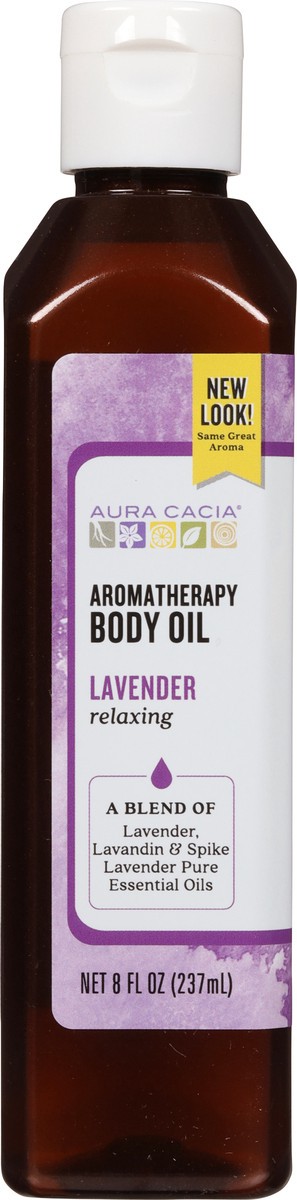 slide 5 of 9, Aura Cacia Relaxing Aromatherapy Lavender Body Oil 8 fl oz, 8 fl oz