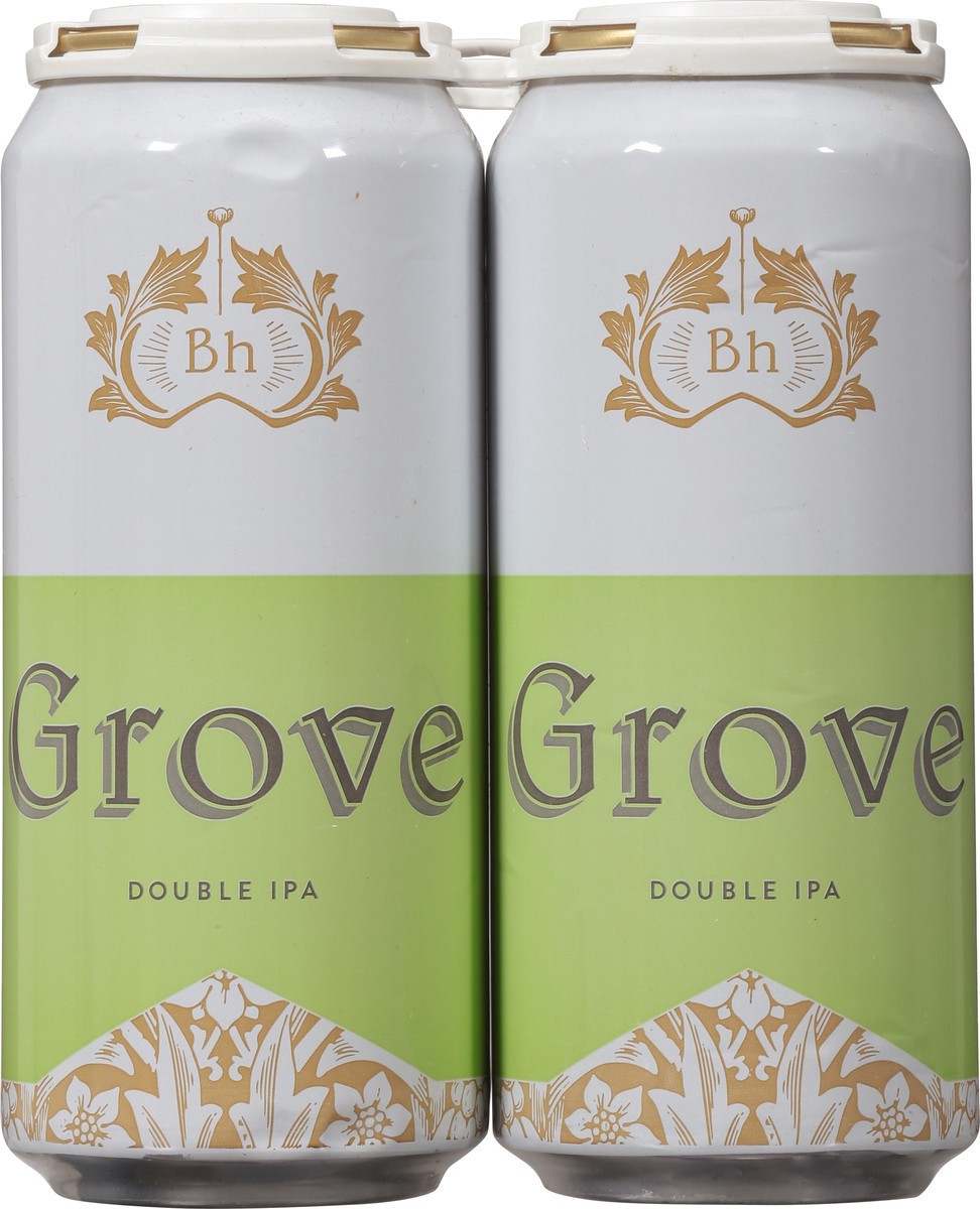slide 4 of 10, Brewery Bhavana Double IPA Grove Beer 4 - 1 pt Cans, 4 ct