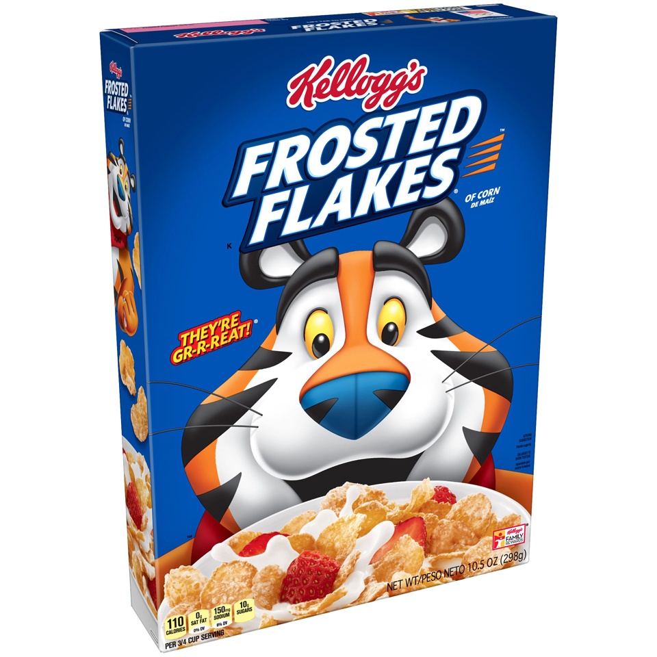 slide 3 of 3, Kellogg's Frosted Flakes Cereal, 10.5 oz