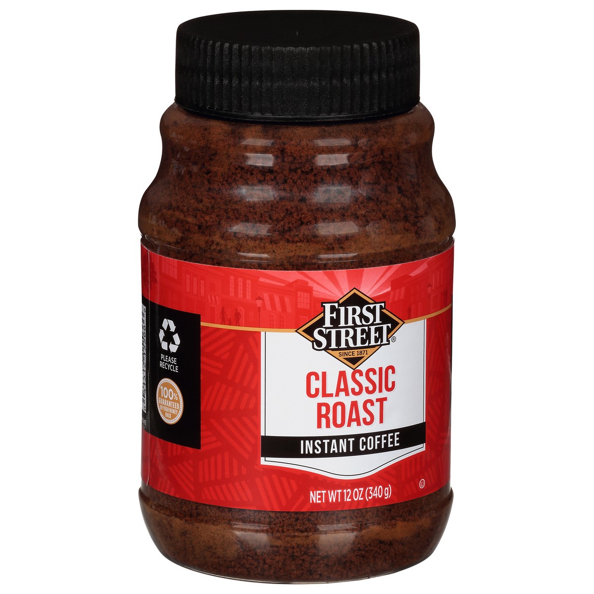 slide 3 of 9, First Street Classic Roast Instant Coffee - 12 oz, 12 oz