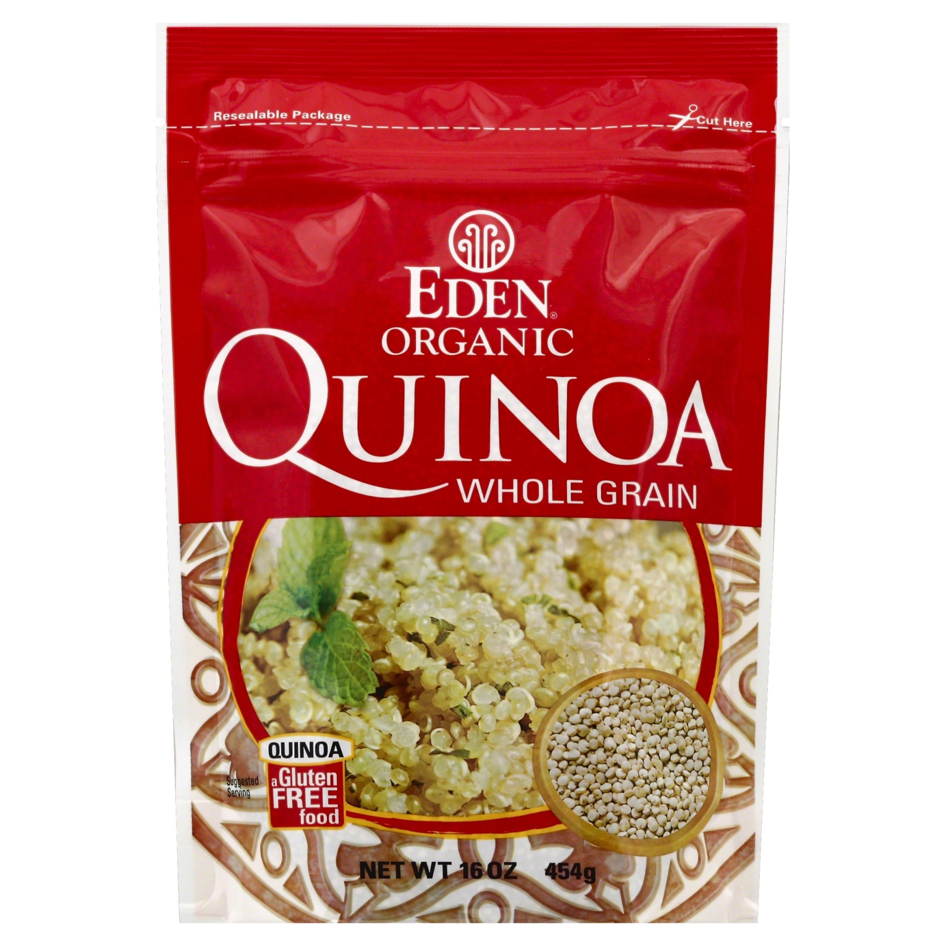 slide 1 of 1, Eden Foods Organic Whole Grain Quinoa, 16 oz