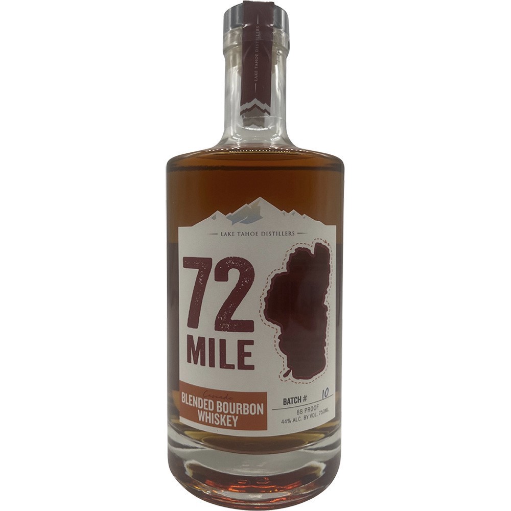 slide 1 of 1, 72 Mile Spirits 72 Mile Cascade Blended Bourbon, 750 ml