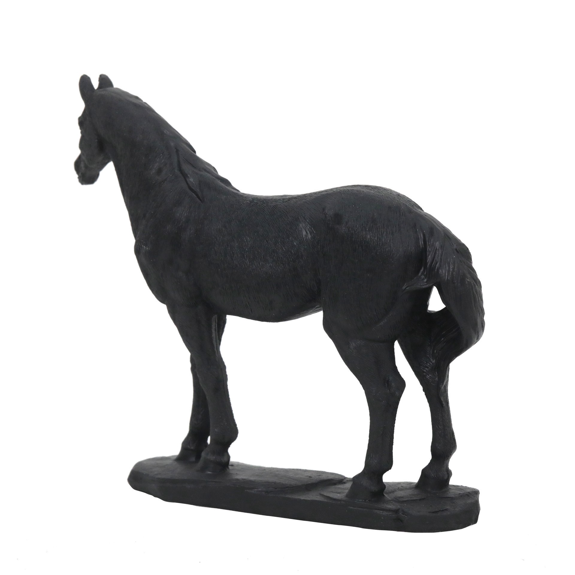 slide 2 of 2, 8" Black Horse Tabletop Decor By Ashland, 8 in