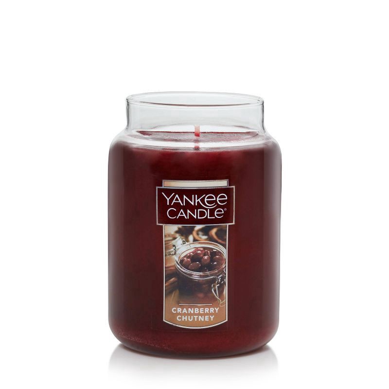 slide 2 of 4, Yankee Candle Cranberry Chutney 22oz Original Large Jar - Yankee Candle, 22 oz