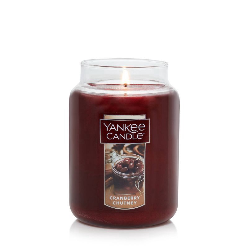 slide 3 of 4, Yankee Candle Cranberry Chutney 22oz Original Large Jar - Yankee Candle, 22 oz