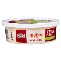 slide 5 of 29, Meijer Feta Cheese Crumbles, 4 oz