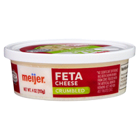 slide 8 of 29, Meijer Feta Cheese Crumbles, 4 oz