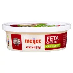 Meijer Feta Cheese Crumbles