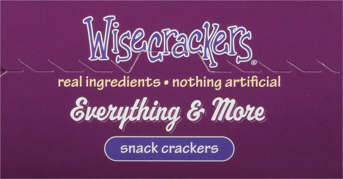 slide 8 of 9, Wisecrackers Everything & More Snack Crackers 4 oz, 4 oz