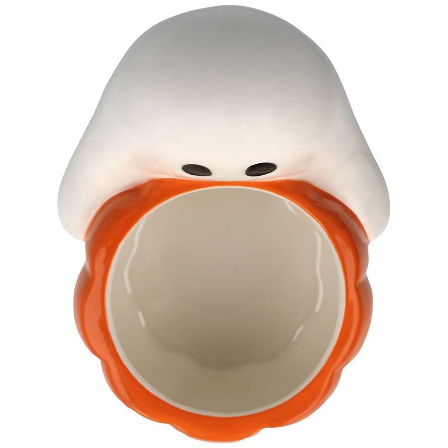 slide 5 of 5, Happy Halloween Ghost with Pumpkin Bowl, 1 ct