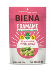 Biena Roasted Edamame Himalayan Pink Salt 4.75 oz