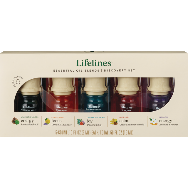 slide 1 of 1, Lifelines Essential Oil Blends 5Ct, 5 ct