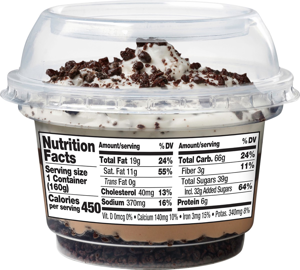 slide 2 of 3, Turkey Hill Cookies & Cream Layered Sundae Cup, 6.5 fl oz