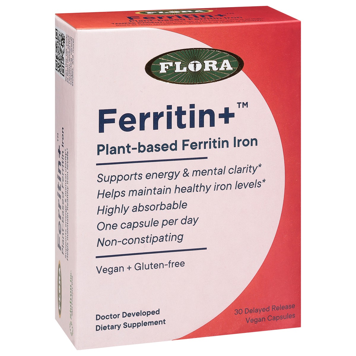 slide 4 of 9, Flora Ferritin Plus, 30 ct