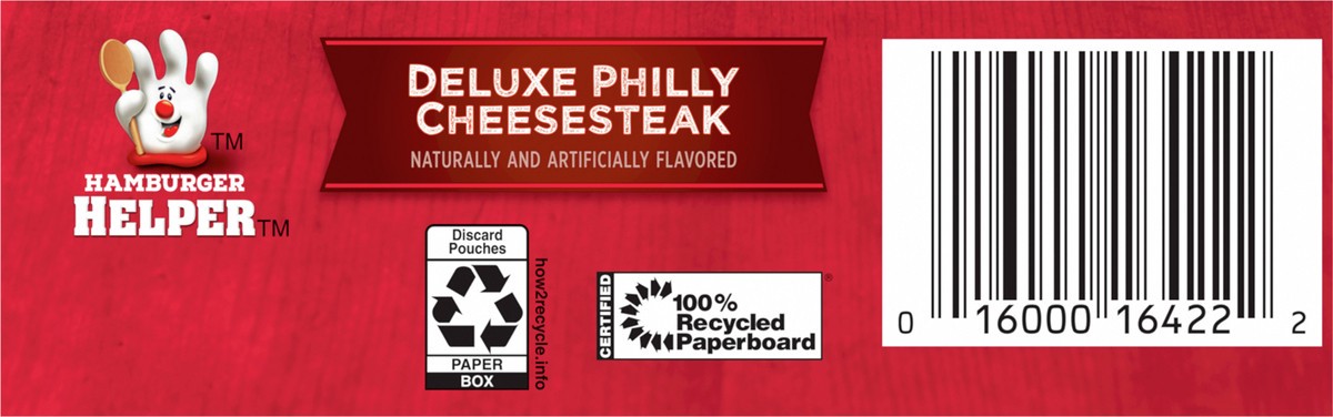 slide 4 of 9, Hamburger Helper Deluxe Philly Cheesesteak 4.8 oz. Box, 4.8 oz