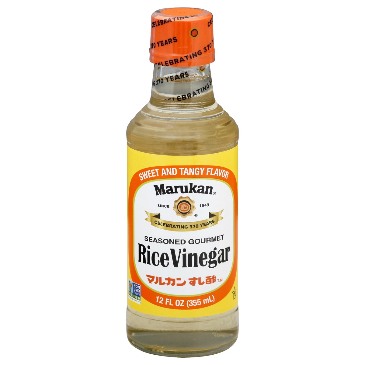 slide 1 of 1, Marukan Seasoned Gourmet Rice Vinegar, 12 fl oz