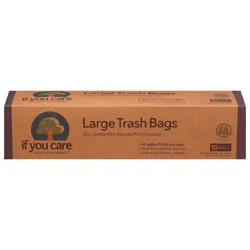 If You Care Large Trash Bags - 10 ea