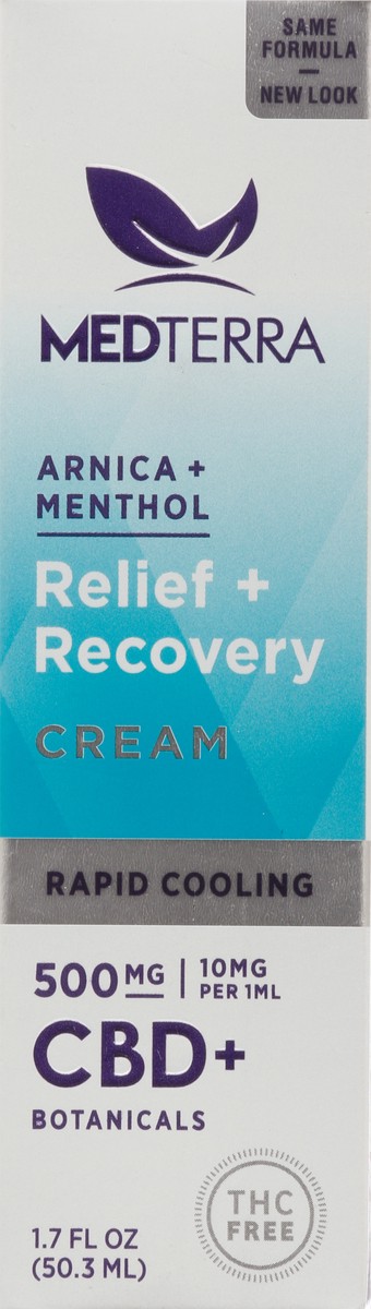 slide 2 of 9, Medterra Rapid Cooling Cream 500Mg, 1.7 oz