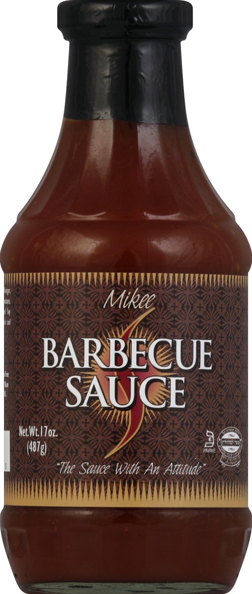 slide 2 of 2, MIKEE Barbecue Sauce 17 oz, 17 oz