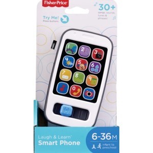 slide 1 of 1, Fisher-Price Laugh And Learn Smart Phone - Blue, 1 ct