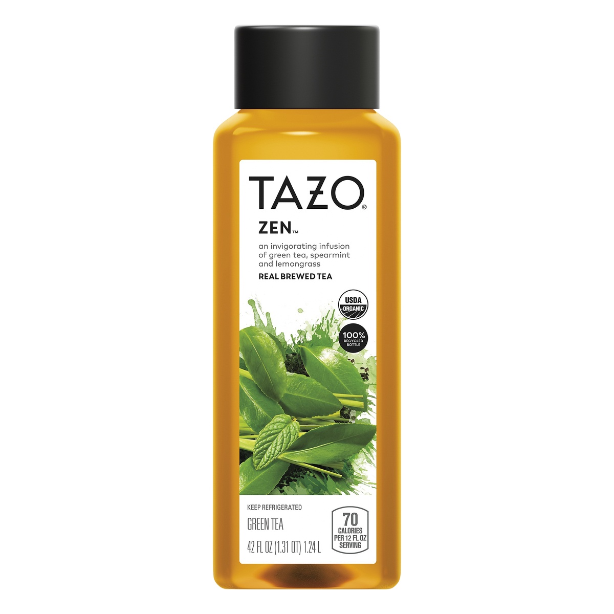 slide 1 of 1, Tazo Zen Organic Green Tea, 42 fl oz