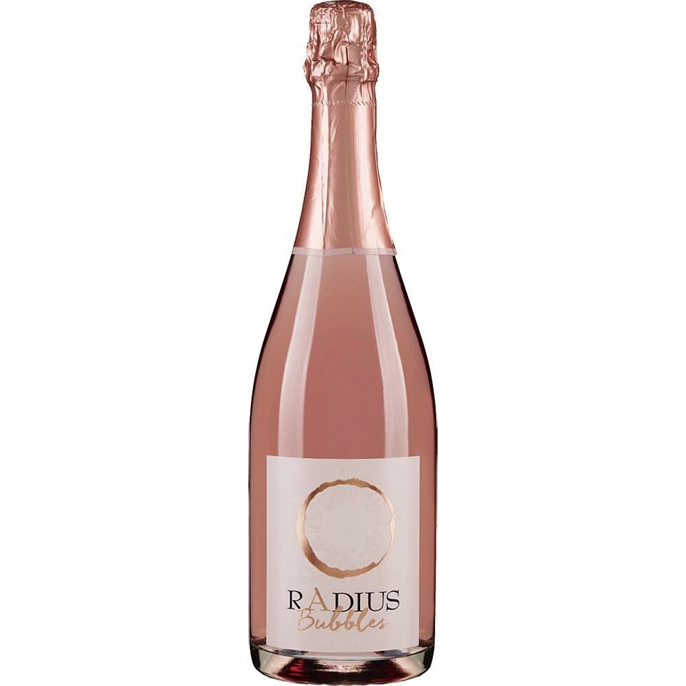slide 1 of 1, Radius Semi-Sweet Bubbles Rose, 750 ml