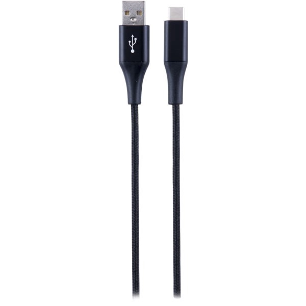 slide 3 of 4, Ativa® USB Type-C To USB Type-A Cable, 6', Black, 45380, 1 ct