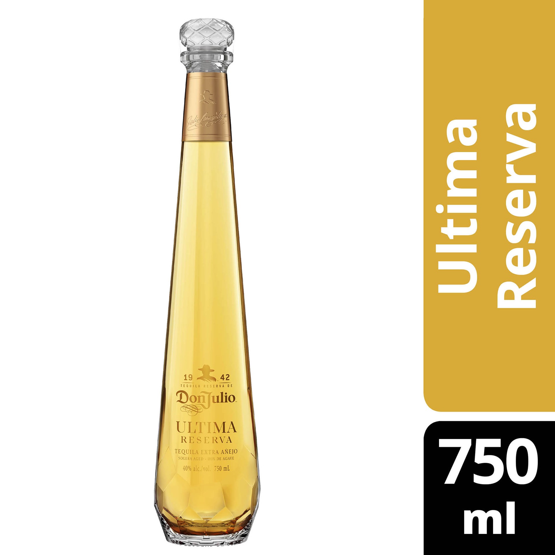 slide 9 of 9, Don Julio Ultima Reserva Extra Anejo Solera Aged Tequila, 750 mL, 750 ml