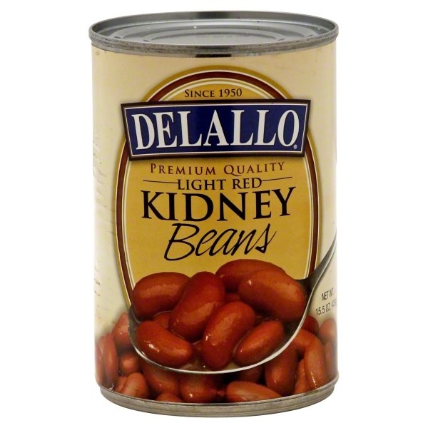 slide 1 of 1, DeLallo Light Red Kidney Beans, 15.5 oz