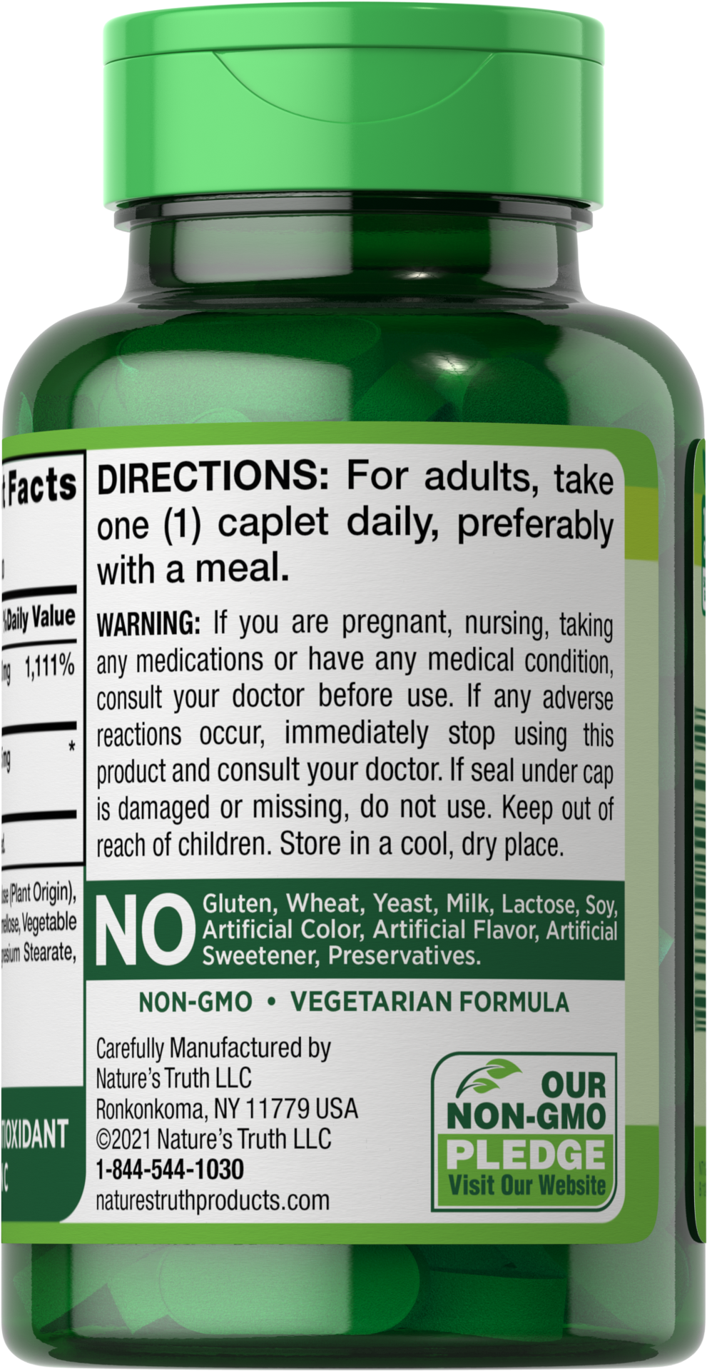 slide 2 of 4, Nature's Truth Vitamin C Wild Rose Hips, 100 ct