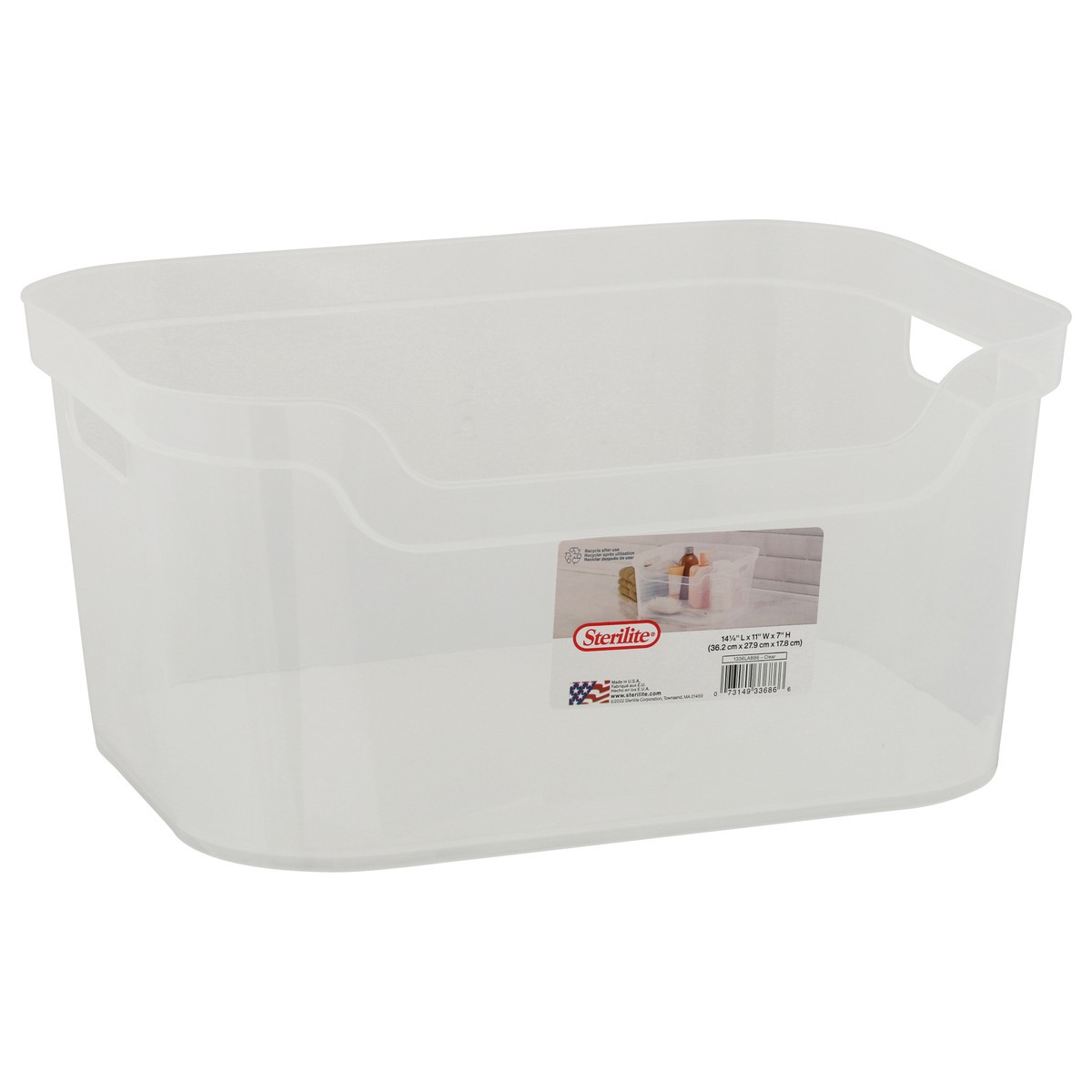 slide 8 of 9, Sterilite Large Open Storage Bin, 1 ct