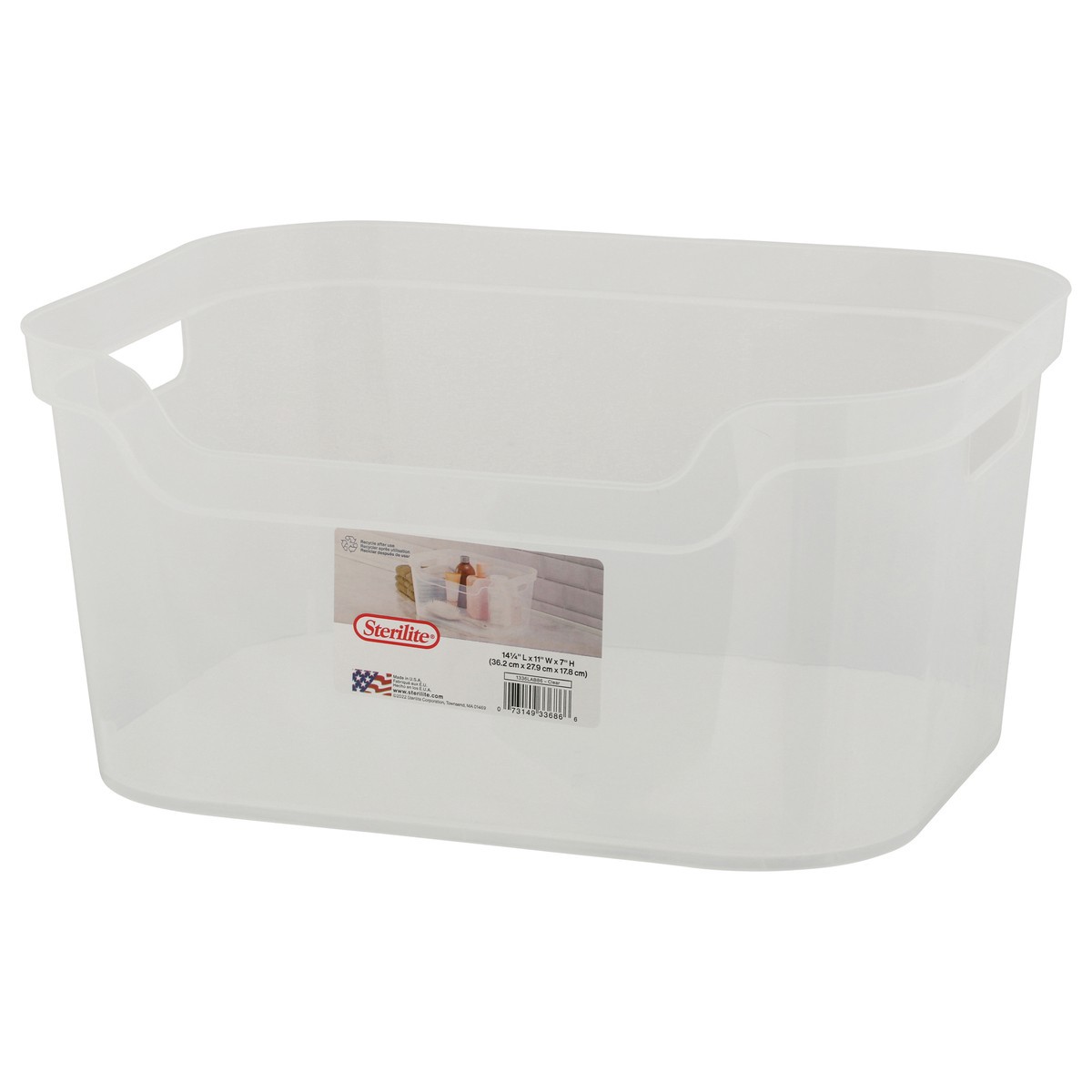 slide 7 of 9, Sterilite Large Open Storage Bin, 1 ct