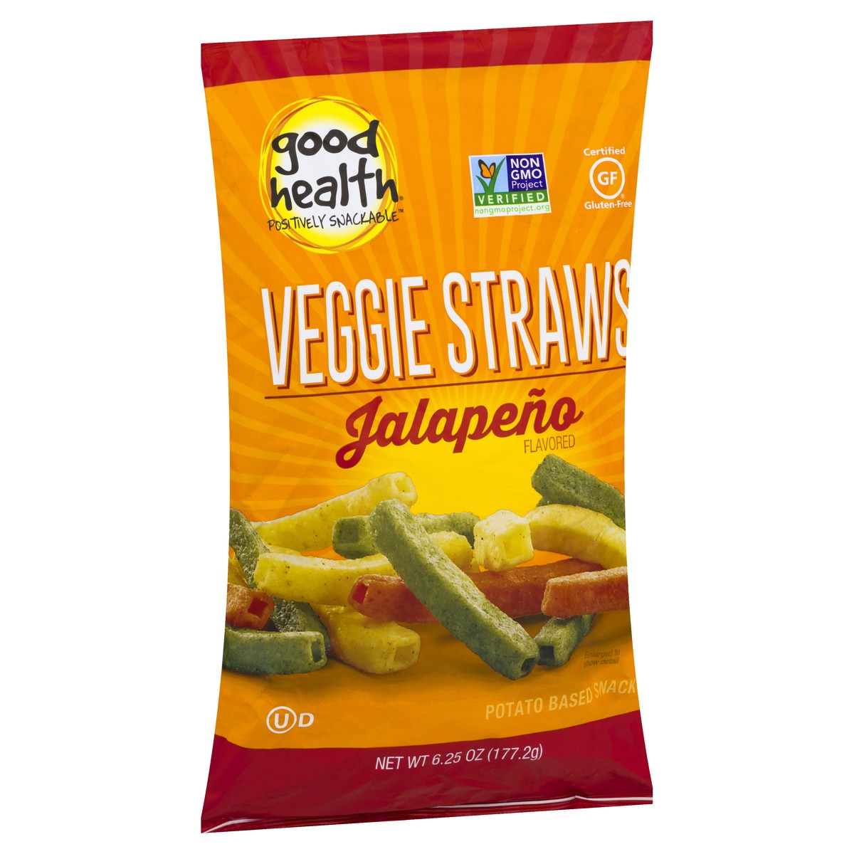 slide 8 of 10, Good Health Jalapeno Veggie Straws, 6.75 oz