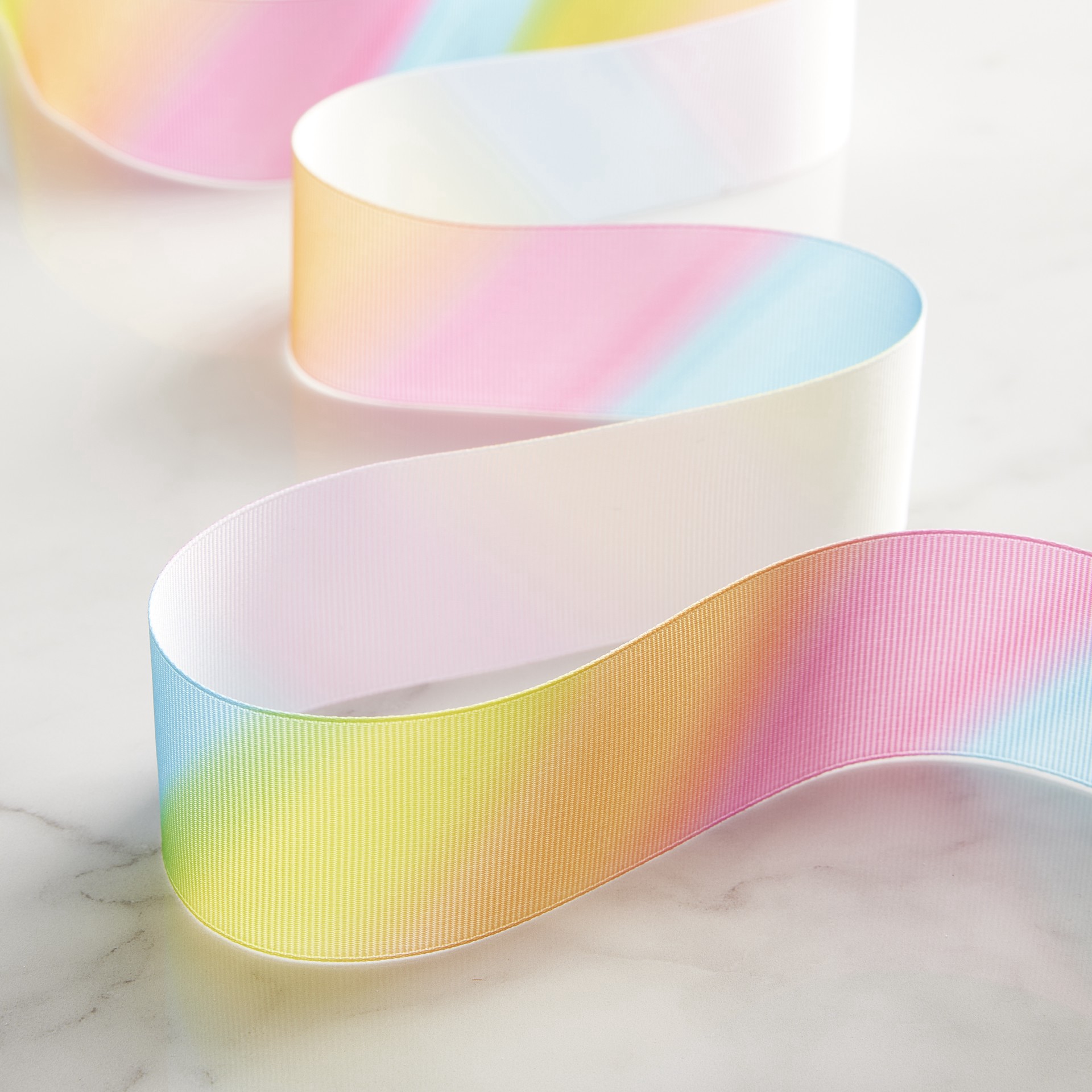 slide 2 of 4, 1.5" X 3yd. Grosgrain Wired Ombre Ribbon By Celebrate It, 1.5 in x 3 yd