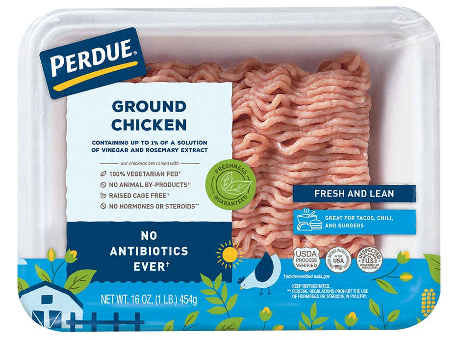 slide 1 of 2, PERDUE Fresh Ground Chicken , 1 lb