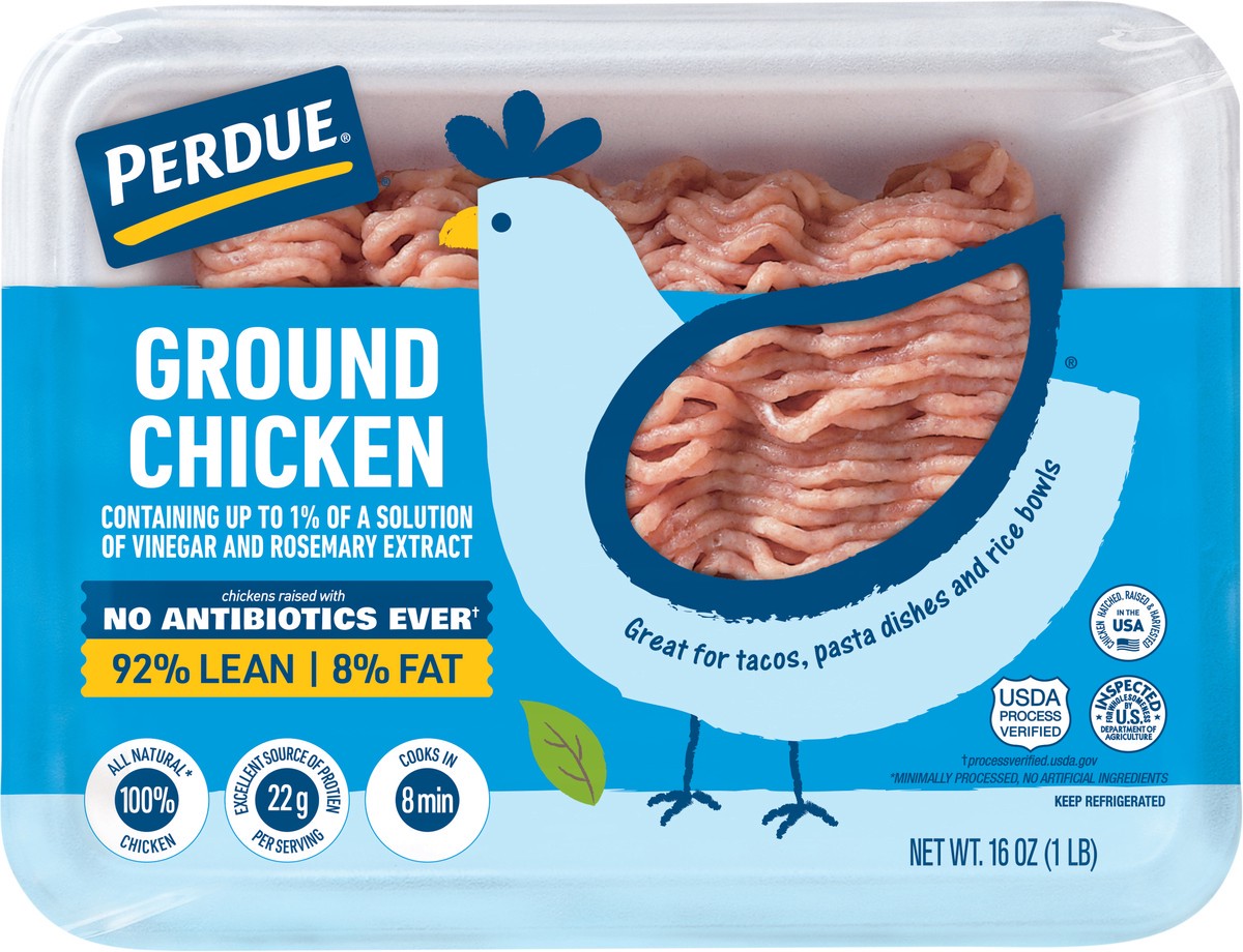 slide 7 of 7, PERDUE No Antibiotics Ever Fresh Ground Chicken, 16 oz