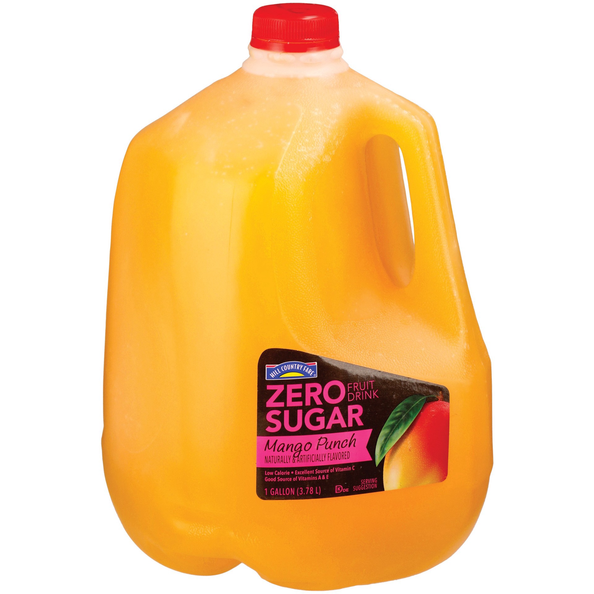 slide 1 of 1, Hill Country Fare Zero Sugar Mango Punch Drink - 1 gal, 1 gal