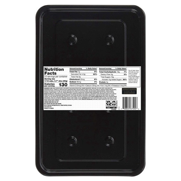 slide 6 of 9, FREDERIKS BY MEIJER Frederik's by Meijer Tiramisu Bar Cake, 21 oz, 21 oz