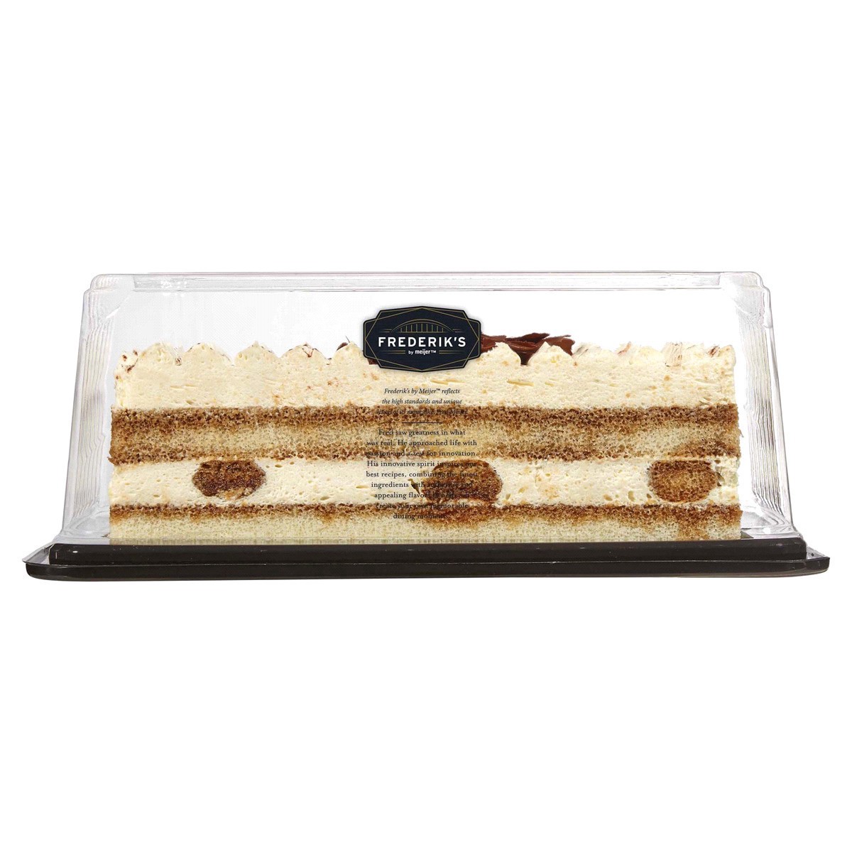 slide 3 of 9, FREDERIKS BY MEIJER Frederik's by Meijer Tiramisu Bar Cake, 21 oz, 21 oz