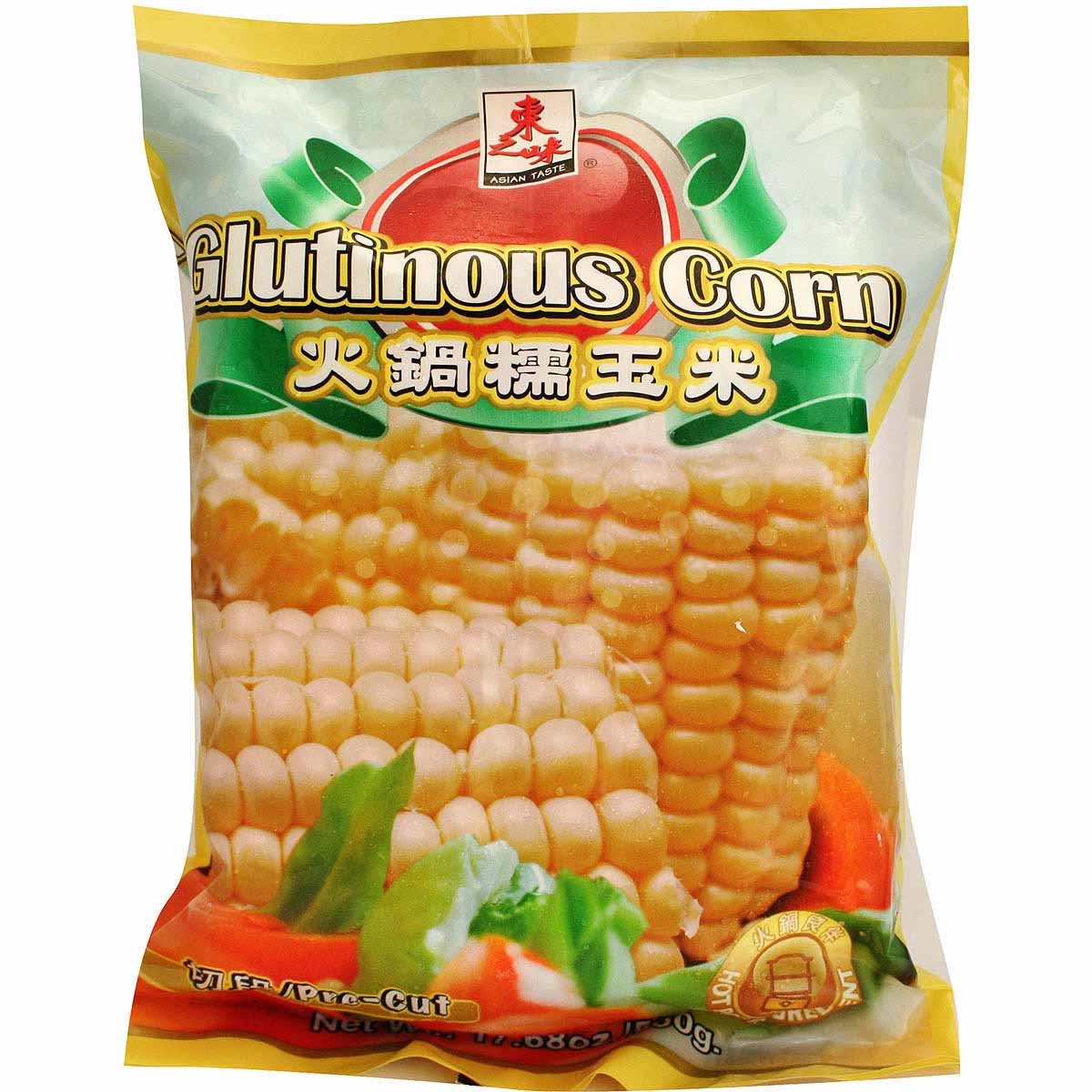 slide 1 of 1, Asian Taste Frozen Glutinous Corn Cut, 500 gram