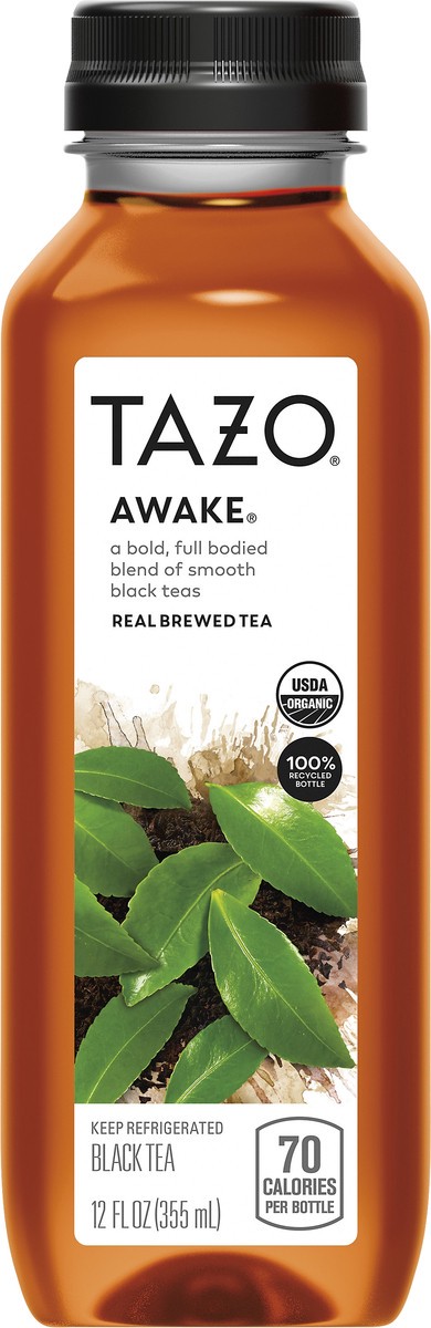 slide 4 of 11, Tazo Real Brewed Tea Awake Black Tea 12 Fl Oz, 12 fl oz