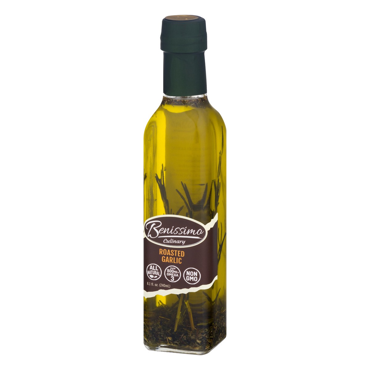 slide 5 of 13, Benissimo Oil Roasted Garlic, 8.1 fl oz